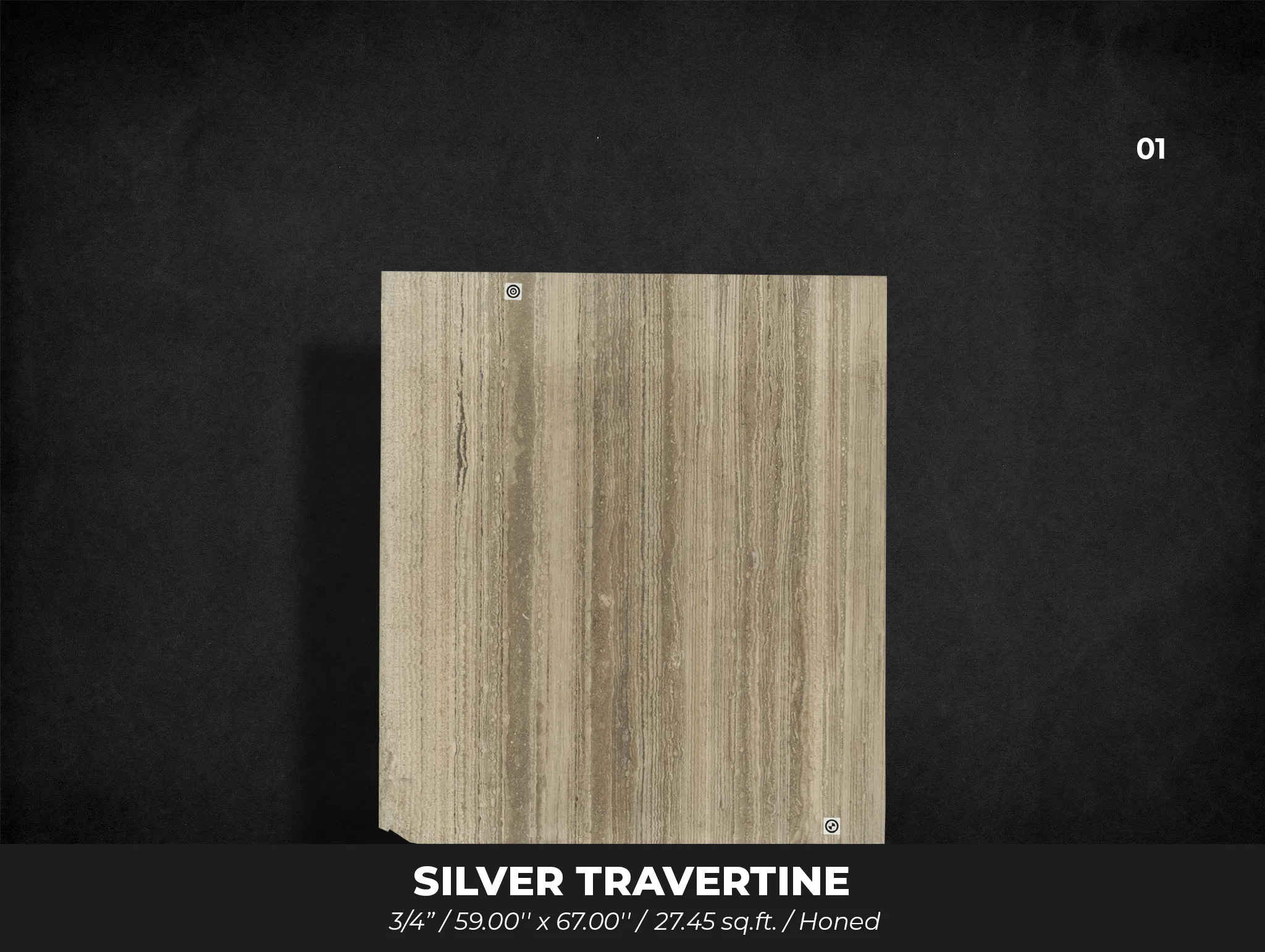 SILVER TRAVERTINE